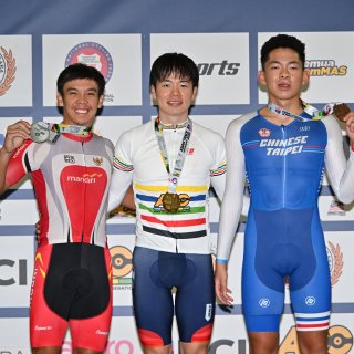 【2025アジア選手権トラックDay6】 男子オムニアムで兒島が逆転勝利　金メダルを獲得