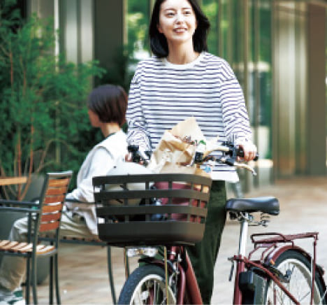 買い物向け自転車