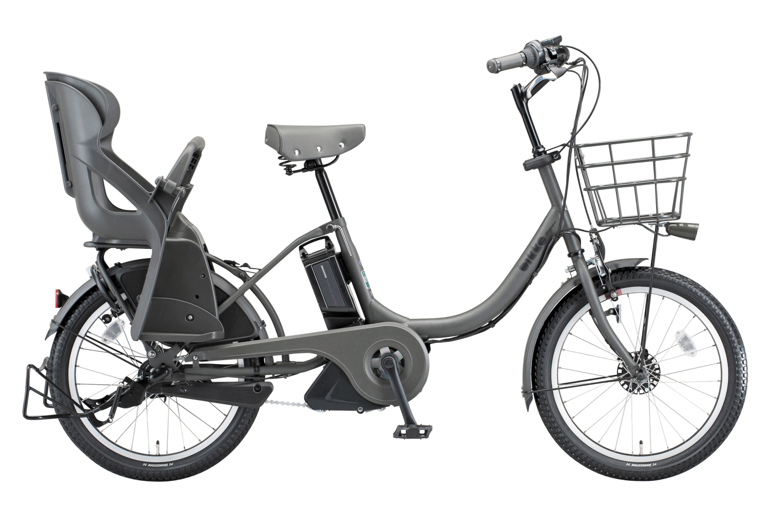 Bikke 12.8Ah シートクッション新品 電動自転車 ブリヂストン-