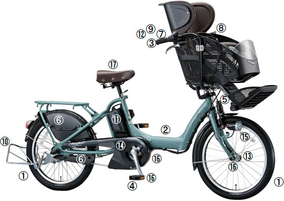 新基準 ブリジストン アンジェリーノ7.5Ah 電動自転車 - 電動アシスト 